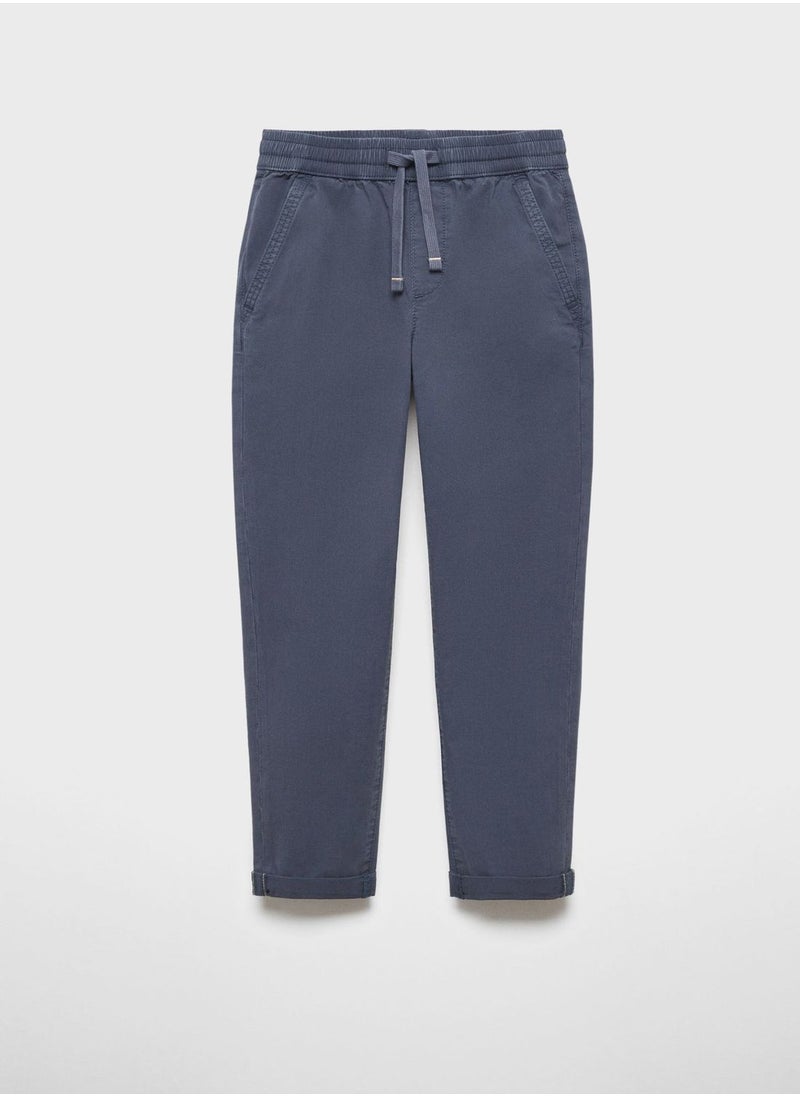 MANGO - Kids Essential Trousers - Image 1