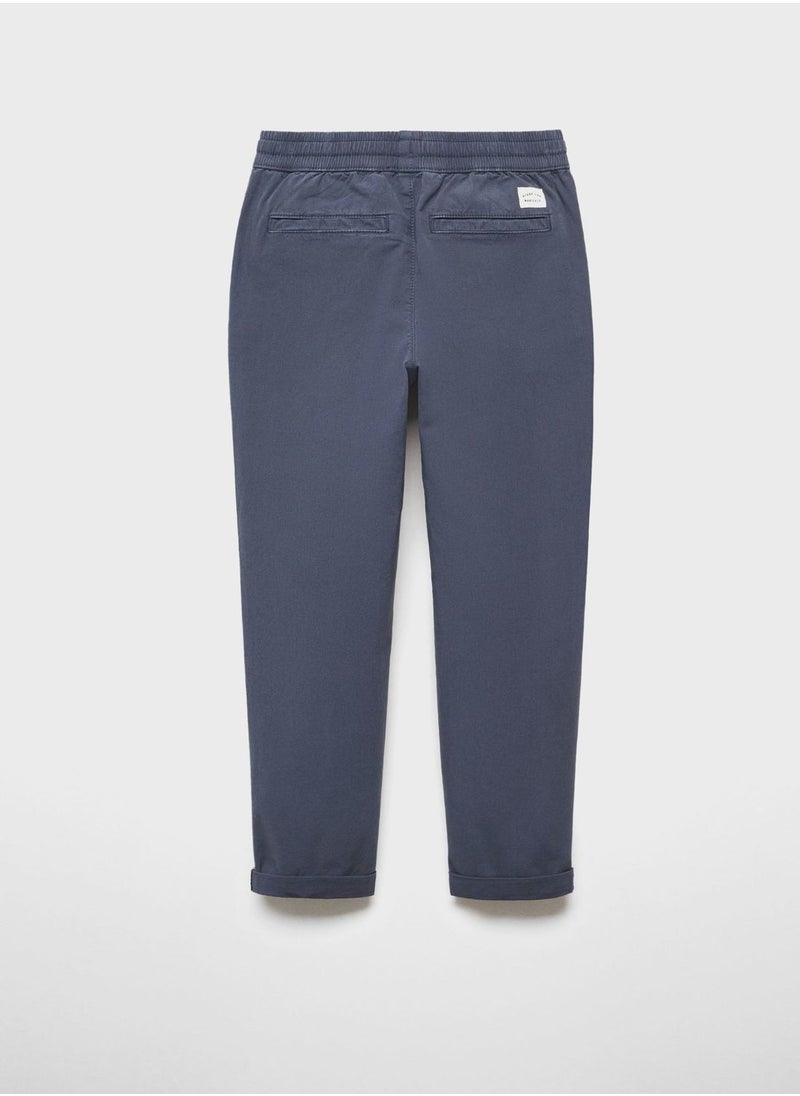MANGO - Kids Essential Trousers - Image 1