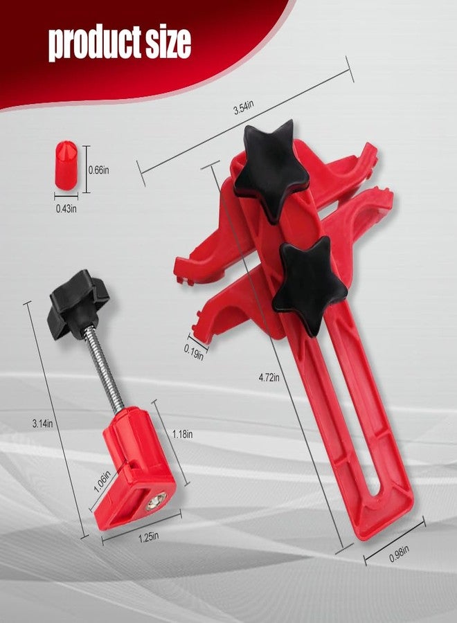 Lecctso Engine Timing Tool, Camshaft Locking Tool, Engine Camshaft Alignment Timing Tool Kit, Camshaft Sprocket Clamp Kit, Car Main Cam Timing Sprocket Gear Locking Tool Set Suitable for Most Car - Image 3