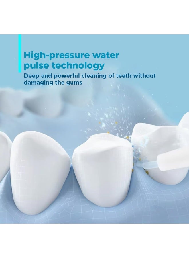 SOLARAE Water Dental flosser for Teeth, Multi- Function Portable Electric Tooth Cleaner for Teeth, USB Rechargeable Water Dental Picks for Cleaning - Image 2