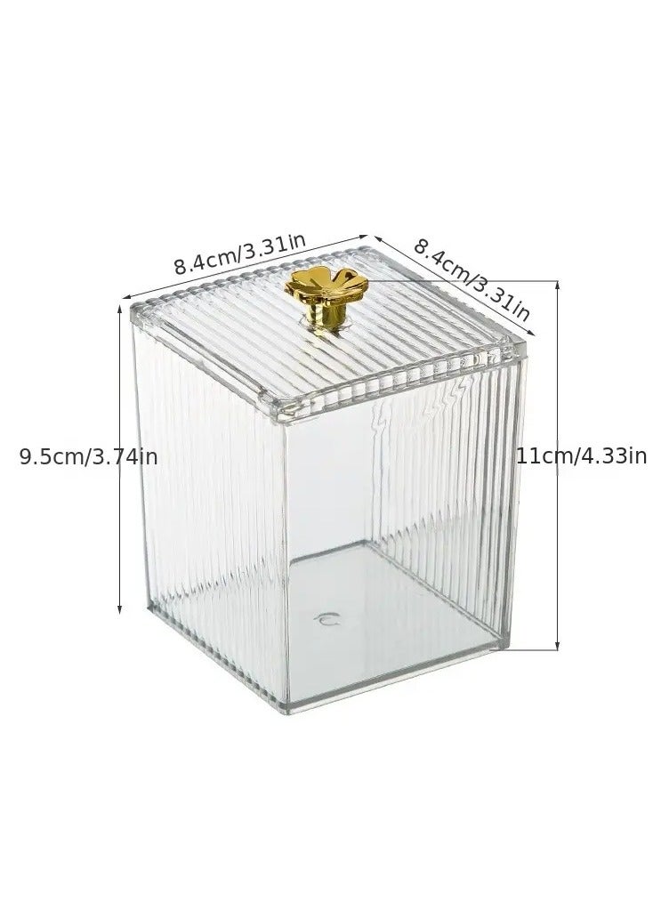 أوريتي حامل أعواد قطنية من الأكريليك، حامل أعواد قطنية - Image 1