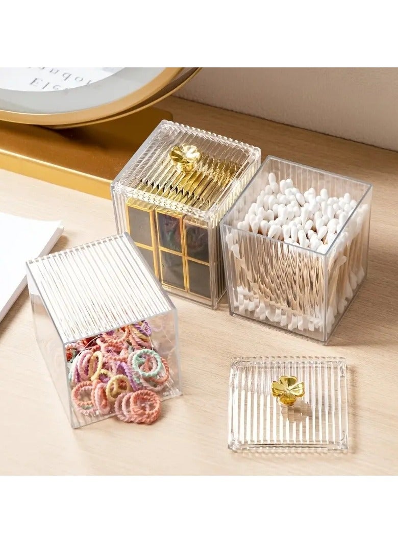 أوريتي حامل أعواد قطنية من الأكريليك، حامل أعواد قطنية - Image 2