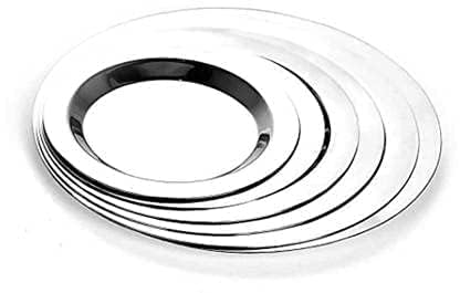 VARSHA INTERNATIONAL Stainless Steel Copper Bottom Handi,patila, Pot Biryani Punjabi Handi Set with Lid 3 Pieces Serving Bowls with Lids Cookware Set Pack of 3 (400, 1200, 1600 ML) - Image 3