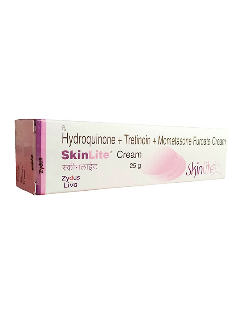 SKINLITE كريم هيدروكينون + تريتينوين + موميتازون + فوروات 25 جرام - Image 1