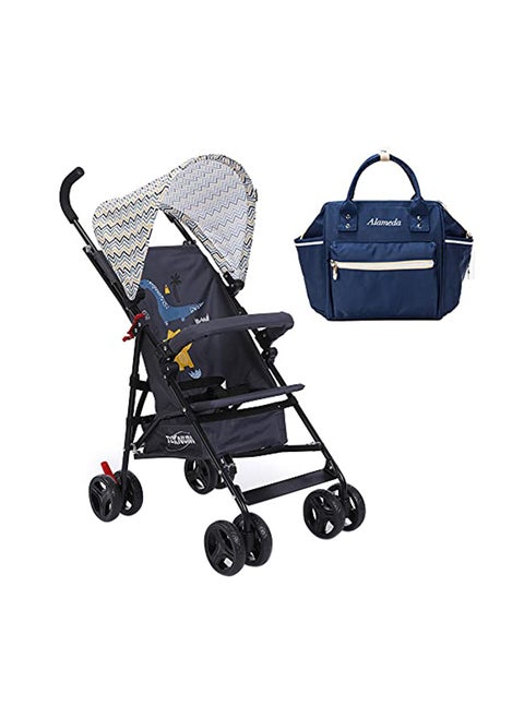 Eco Stroller & Bag Combo Yellow Wave