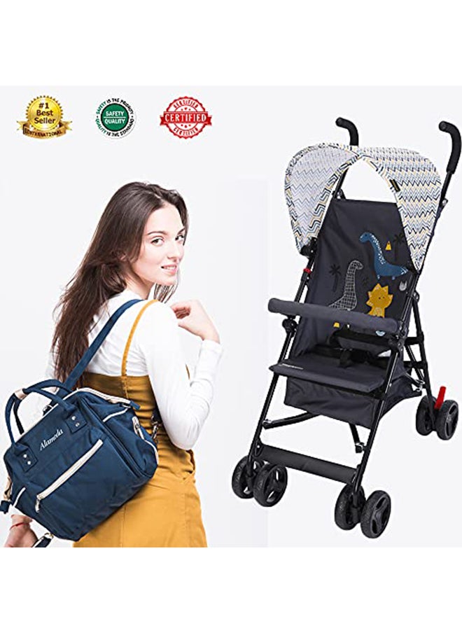 TEKNUM - Eco Stroller & Bag Combo Yellow Wave - Image 1