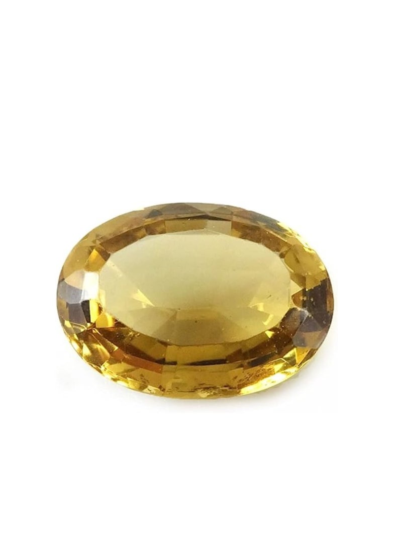 REBUY REBUY Citrine Gemstone Citrine Gemstone, Lab Certificate, Weight 6 Carat Approx.  - Image 1