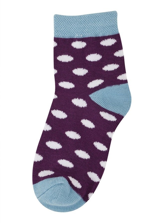 Dollar Kids Socks For Boys & Girls In Blended Cotton (Pack Of 3) - Image 5