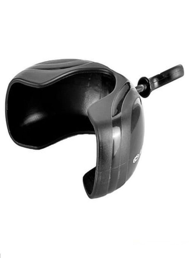 AROPEC Polycarbonate Snorkel for Water Sports Scuba Sports Swimming Training Equipment in Pool and Open Water for Adult and Youth (Black Color) - Image 4