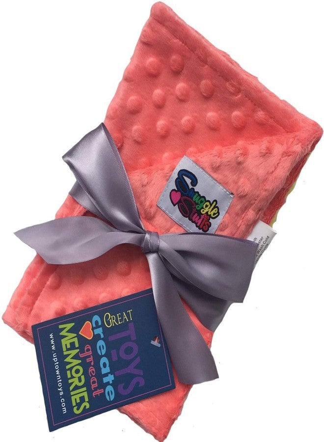 Snuggle Stuffs Baby Girls 5 Pack Minky Dot Burp Cloths - Fun Fashion - Image 2