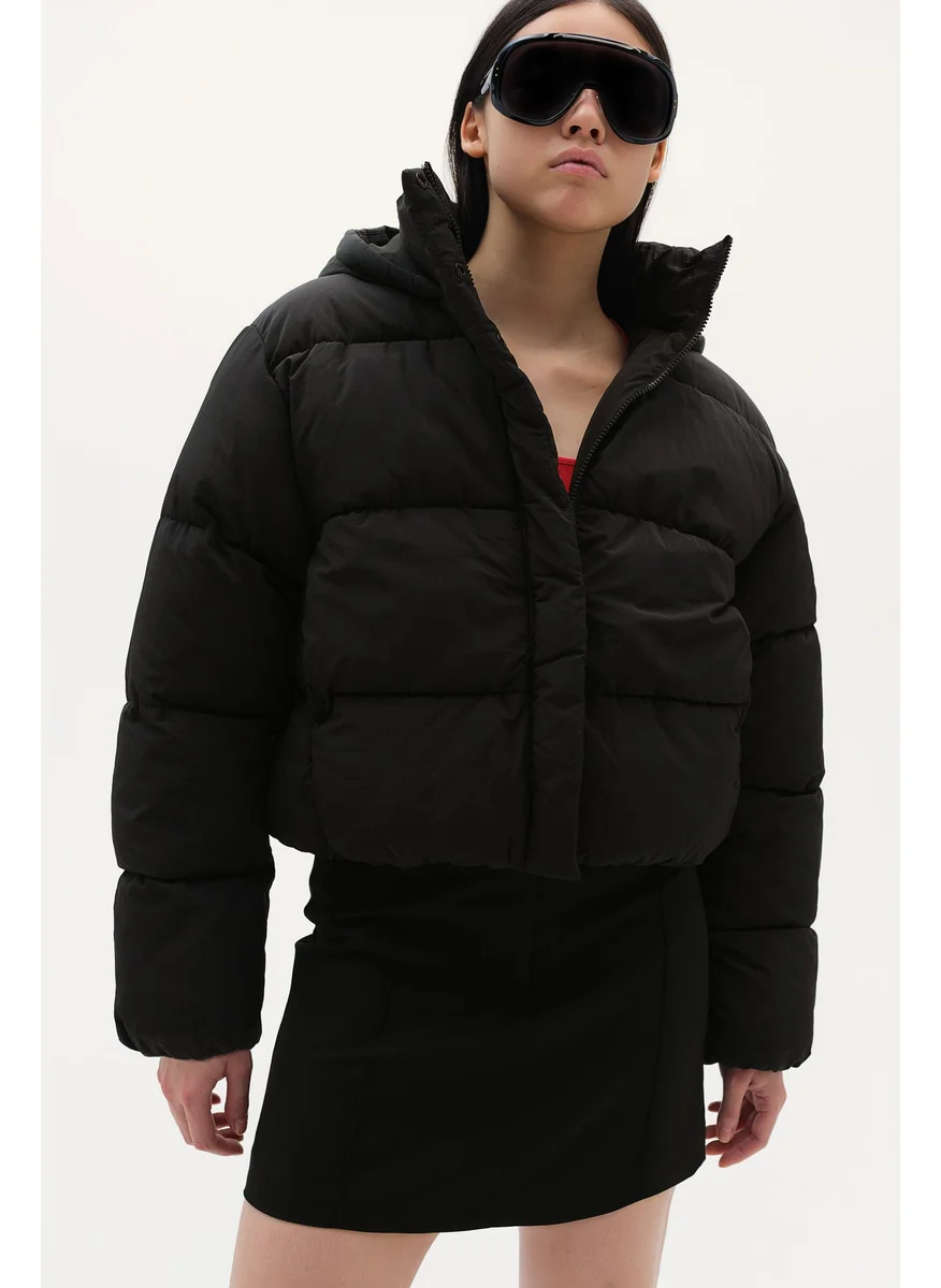 H&M Hooded Puffer Jacket