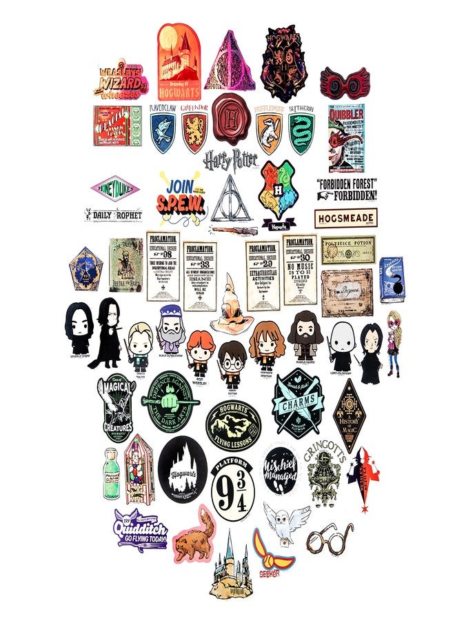 Conquest Journals Harry Potter Slytherin Vinyl Stickers, Unique Stickers Including Holograms, Waterproof and UV Resistant, Great for All Your Gadgets, Potterfy All The Things (120 Pack Variety Bundle) - Image 3