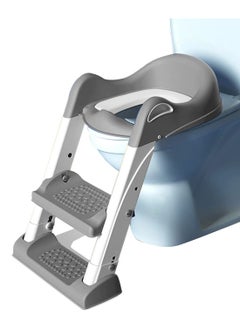 Wish Step Stool Foldable Potty Trainer Seat - Grey  - Image 1