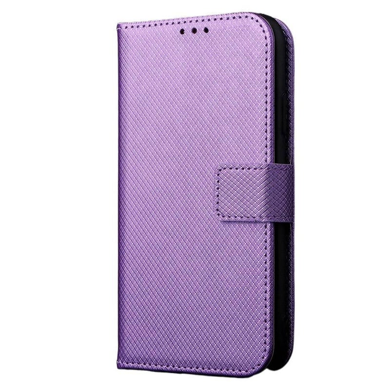 BB TPU Protective Case for iPhone 14 / 14 Plus / 14 Pro / 14 Pro Max with Card Holder and Drop Protection plus Shockproof plus Kickstand plus Strong Magnetic in Purple - Image 1