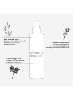 Hairstory Undressed Texturizing Spray Light Long Lasting Hold For Dry Volume & Beach Waves Hair Texture Spray That Moisturizes & Protects Saltfree Formula With Natural Ingredients 8Oz Bottle  - Image 4