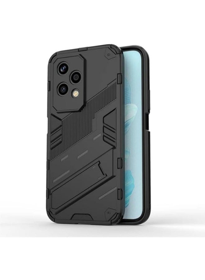 Generic - Case Compatible with Honor 200 Lite 5G, 2-in-1 TPU+PC Dual Layer Combo Shockproof Ultra-Thin Protective Phone Back Cover with Kickstand - Image 1