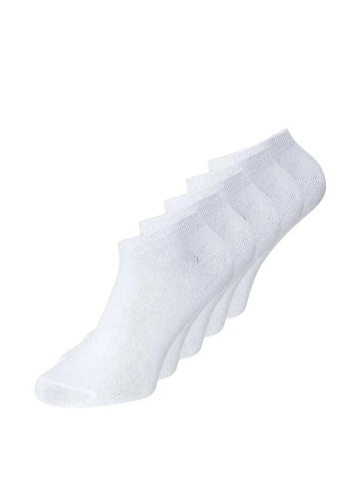 JACK & JONES 5-Piece Dongo Socks White 