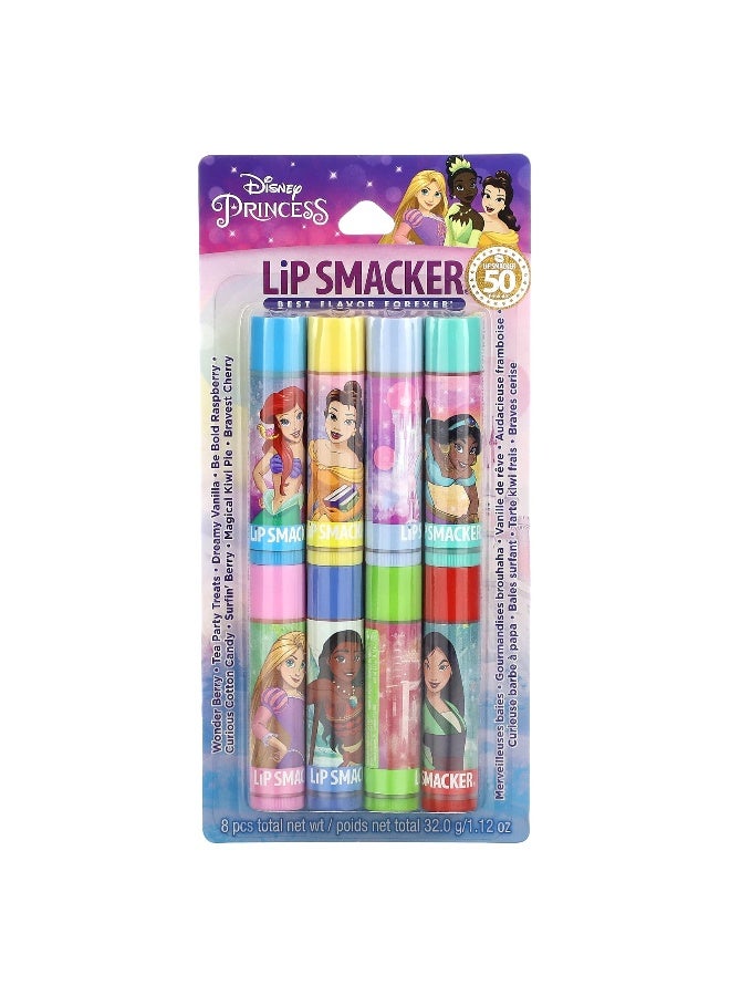 LIPSMACKER Lip Smacker, Disney Princes, Lip Balm, Party Pack, 8 Pack, 0.14 oz (4 g) Each - Image 2