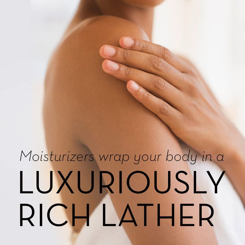 Olay Body Wash for Women, Moisture Ribbons Plus, Deep Conditioning & Moisturizing Formula, Long Lasting Smooth Soft Skin, For All Skin Types, Shea Butter & Peony Blossom Scent, 18 fl oz (Pack of 4) - Image 3