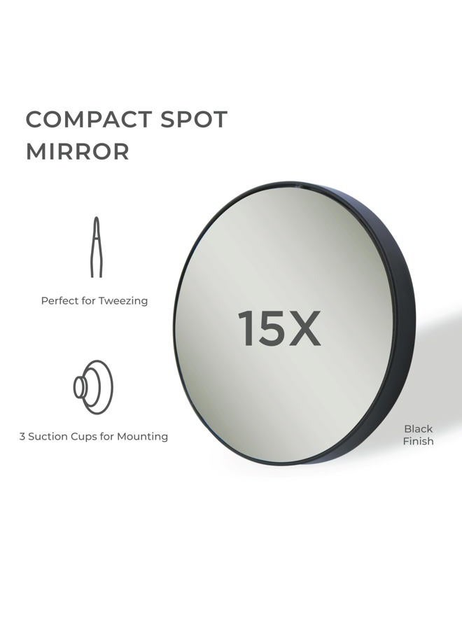 ZADRO Little Magnifying Mirror 15 times magnifying - Image 2