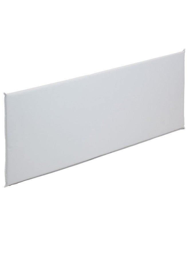 Dynarex Half Bed Rail Bumper - 35” Padded Bed Rail Guard - Soft Foam Bed Railing Cushion, Hook & Loop Closures - Water Resistant & Skin-Safe Vinyl Cover - 1 Bed Rail Bumper - Image 1