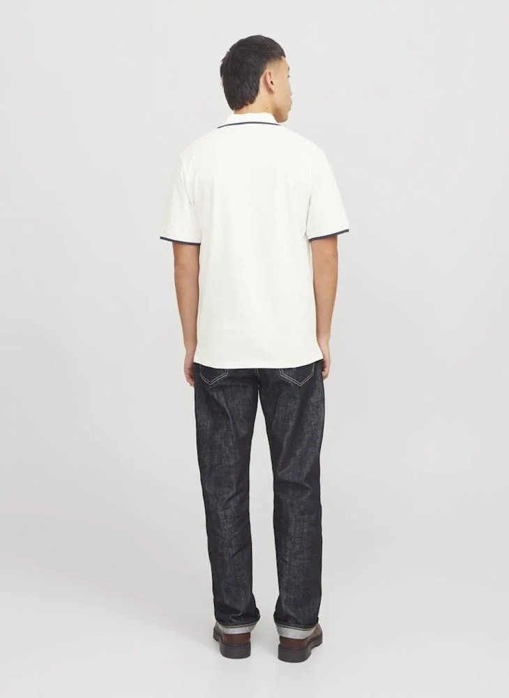 JACK & JONES Jprblualves Collared Polo Shirt