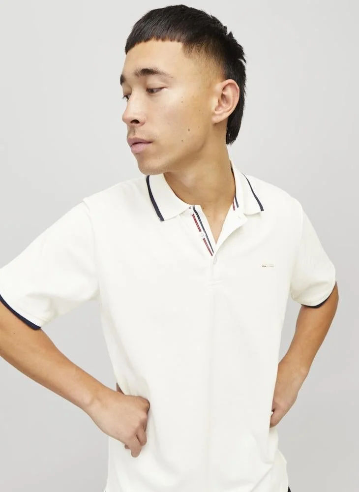 JACK & JONES Casual Collared Polo Shirt