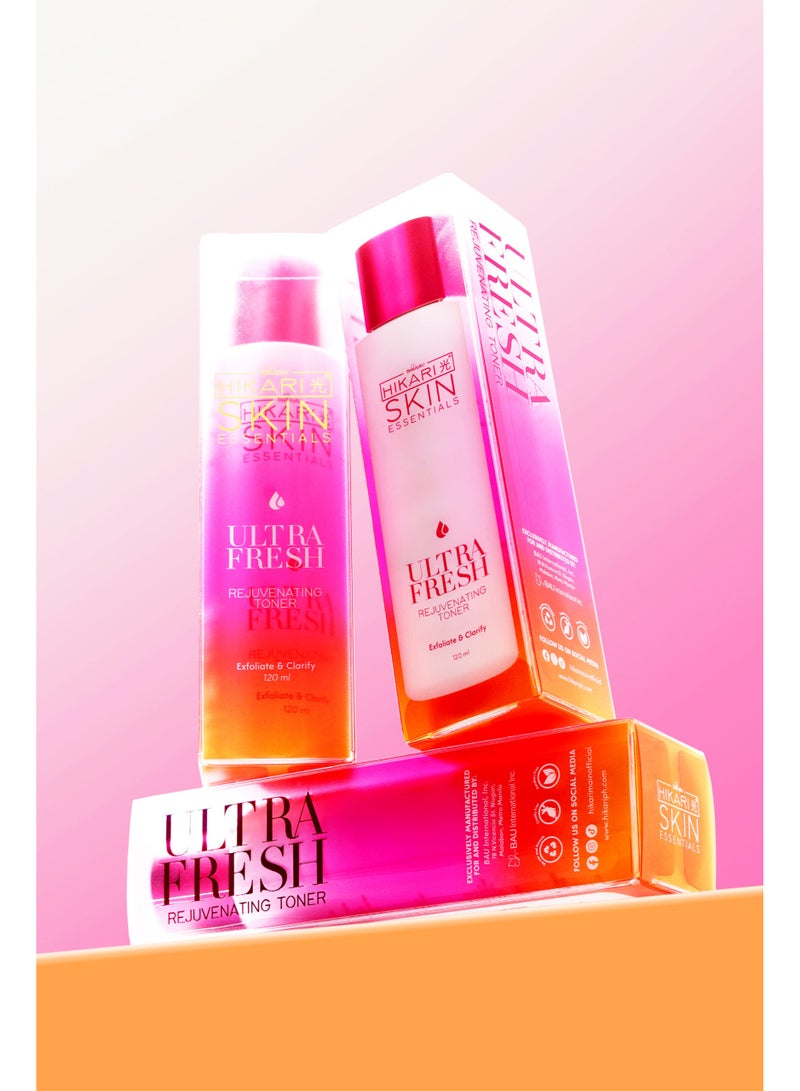 Hikari Discover the secret to fresher, brighter skin with Hikari Skin Essentials. This rejuvenating toner gently exfoliates and clarifies, helping to reveal a smoother surface and a more luminous appearance with consistent daily use. - Image 1