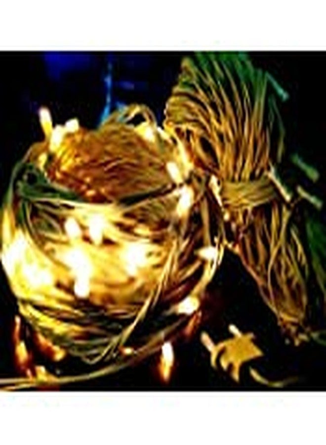 Lexton Decorative 10 Meter Rice Light (Yellow, Pack of 4) - Image 2