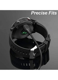 XICEN 2 حزمة شاحن كابل شحن لـ Garmin Fenix 7 7S 7X / 6 6S 6X / 5 5S 5X / Forerunner 45 55 245 745 945 Music / Approach S10 S12 S40 S42 S60 / Vivoactive 3 4 4S / Instinct / Venu 2 2S Plus  - Image 3