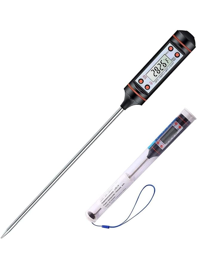 S-TOP Digital Cooking Food Probe Meat Thermometer Kitchen BBQ - Image 1