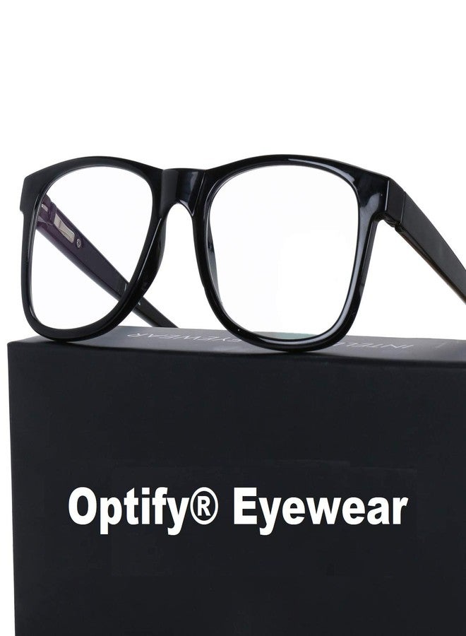 Optify® Premium Blue Cut Power Navigator Spectacles with Anti-glare for Eye Protection from UV by Computer Tablet Laptop Mobile With Test Card And Bluecut Light (Unisex)(+2.50) - Image 1