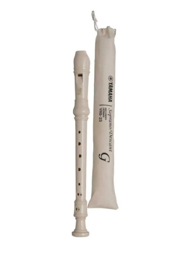 Yamaha YRS-23 Soprano Recorder Flutes, German Fingering System Key of C Plastic Soprano, Best Gift for Students and Music Fans - Image 2