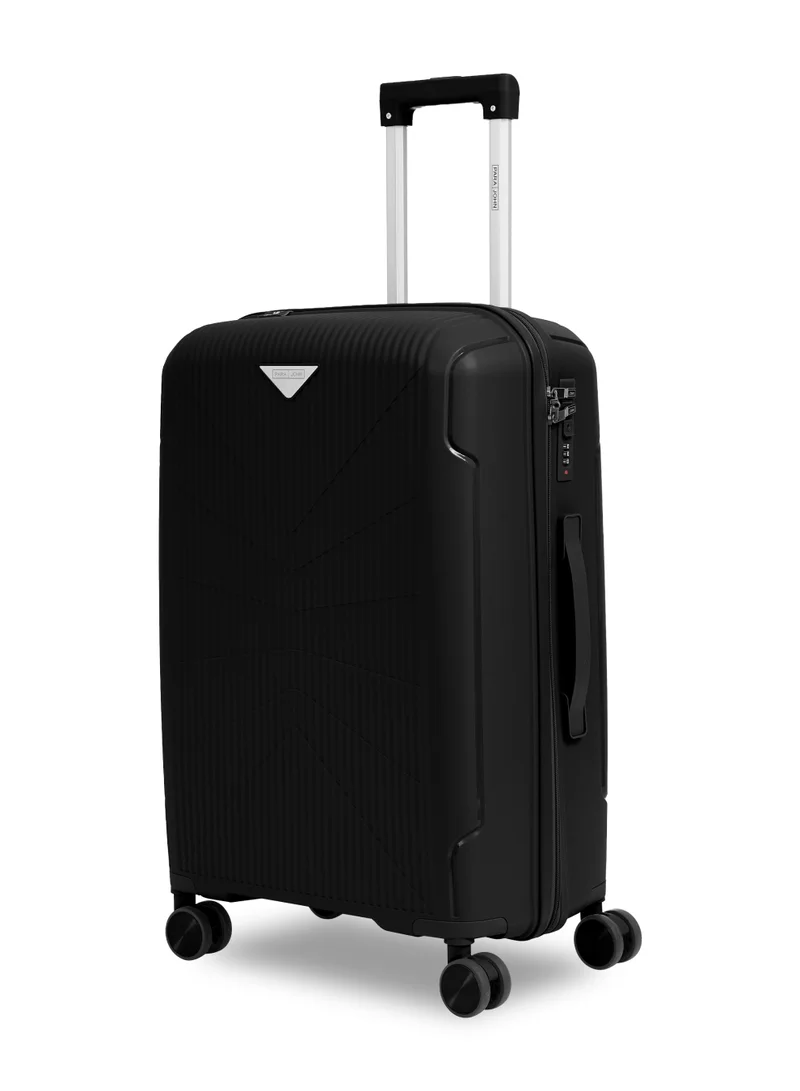 PARAJOHN Para John Voyage PP Luggage Set 3PCS – Durable Hard Shell Suitcases with 360° Spinner Wheels & Secure Lock