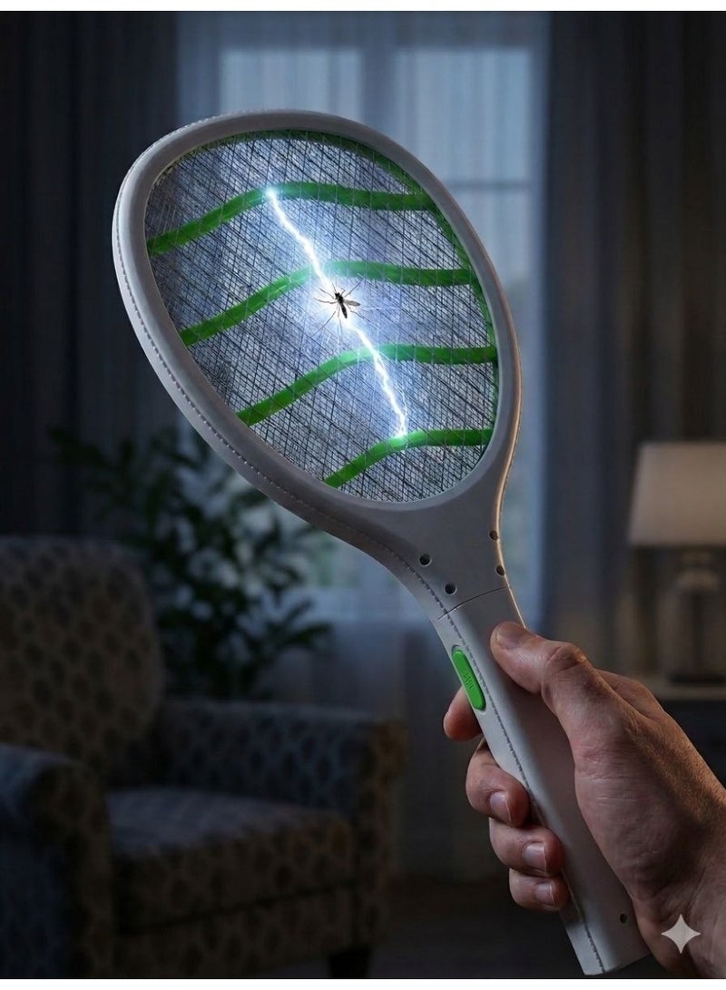Rechargeable Electronic Mosquito Swatter Bat - Image 2