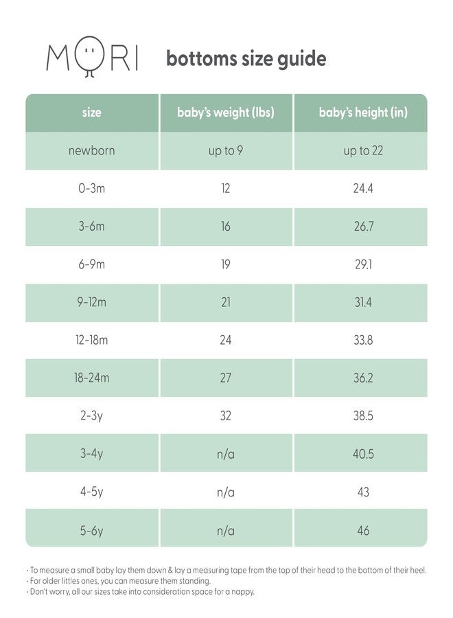 Mori Baby Unisex Premium Leggings in Ribbed Ecru - Casual Stretchy Pants with Stylish Cuffs and Elastic Waist - Viscose from Bamboo and Cotton Blend - 3-6 Months - Image 5