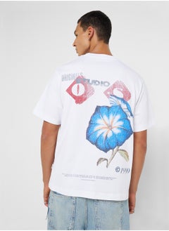 JACK & JONES Jorretiro Logo Crew Neck T-Shrt  - Image 1