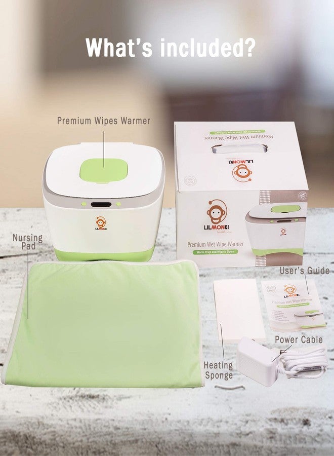 Lilmonki- Wet Wipe Warmer and Dispenser - For Baby Wipes - BPA-Free - Includes Bonus Changing Pad - Image 3