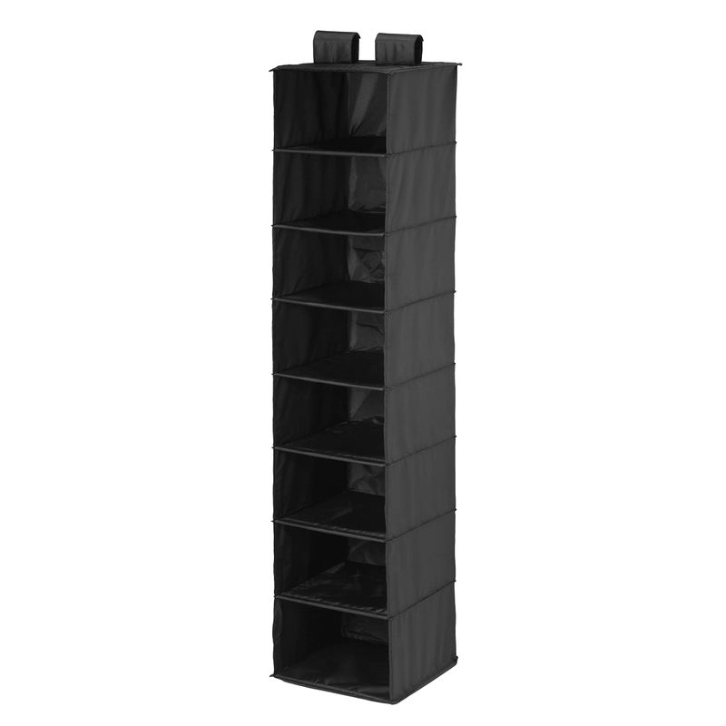 Honey Can Do Honey-Can-Do 8 Shelf Hang Organizer- Black SFT-01246 Black - Image 1