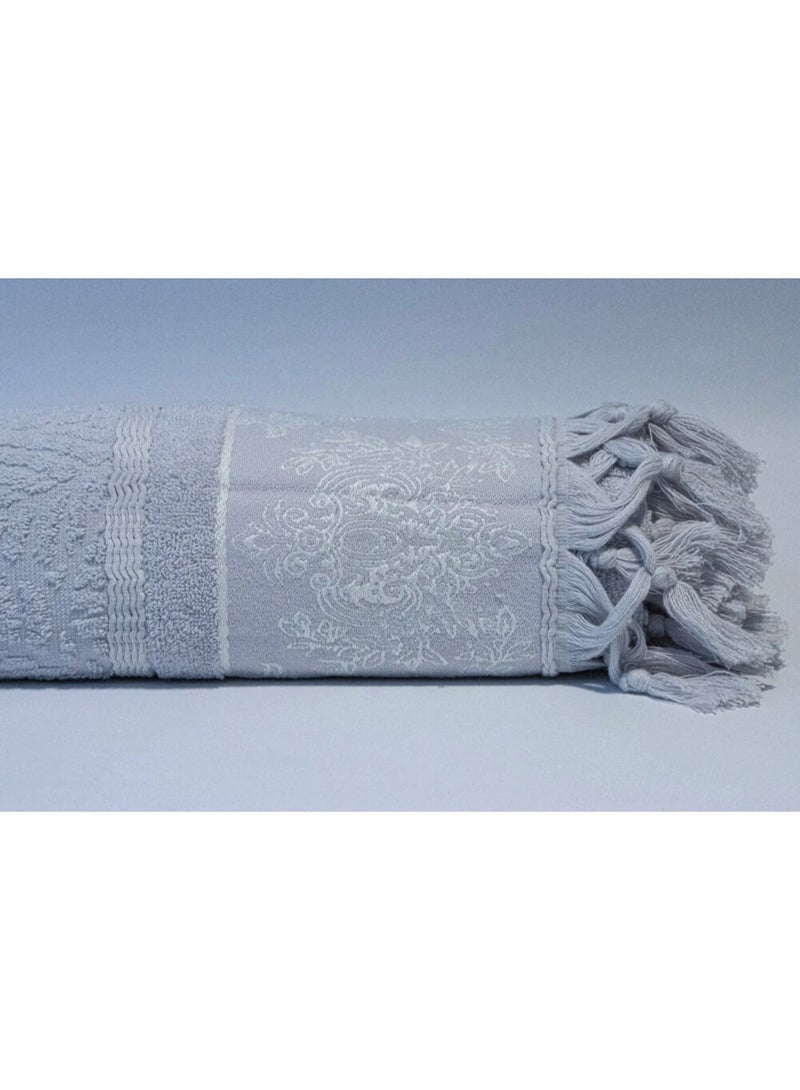 UpTowels Saray 11 - Light Grey Full Bath Towel 90x155