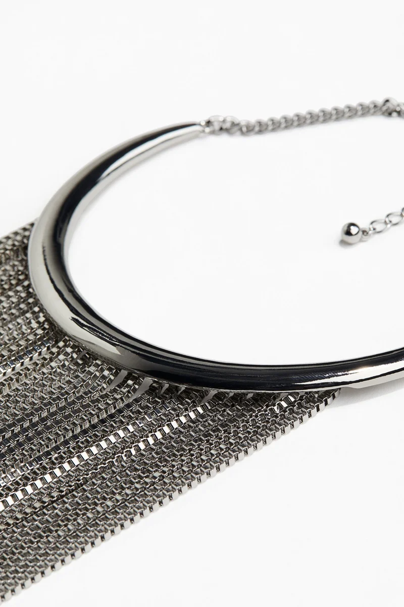 H&M Fringed Statement Necklace