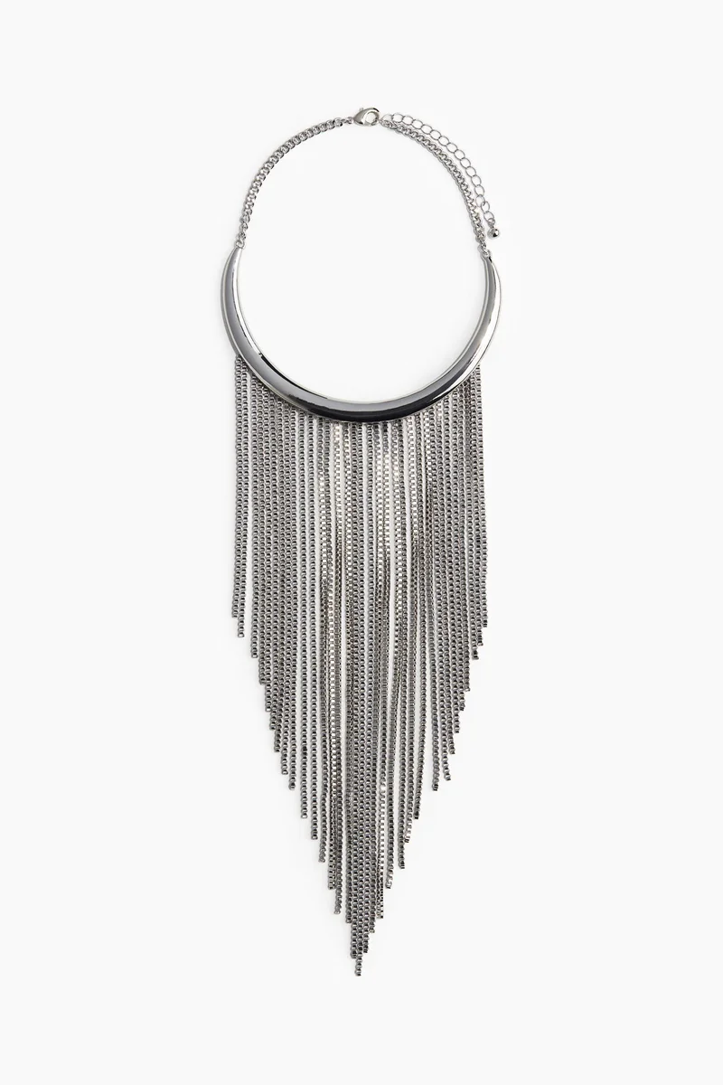 H&M Fringed Statement Necklace