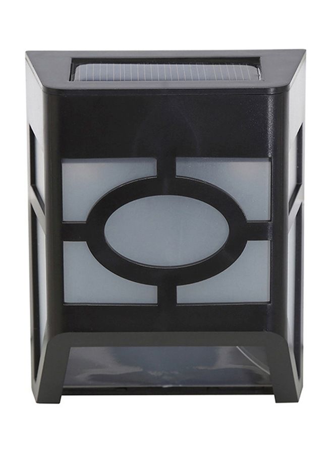 نيبمينينت ضوء سياج مضاد للماء يعمل بالطاقة الشمسية أسود / شفاف 8.9x5.2x11.5سم - Image 1