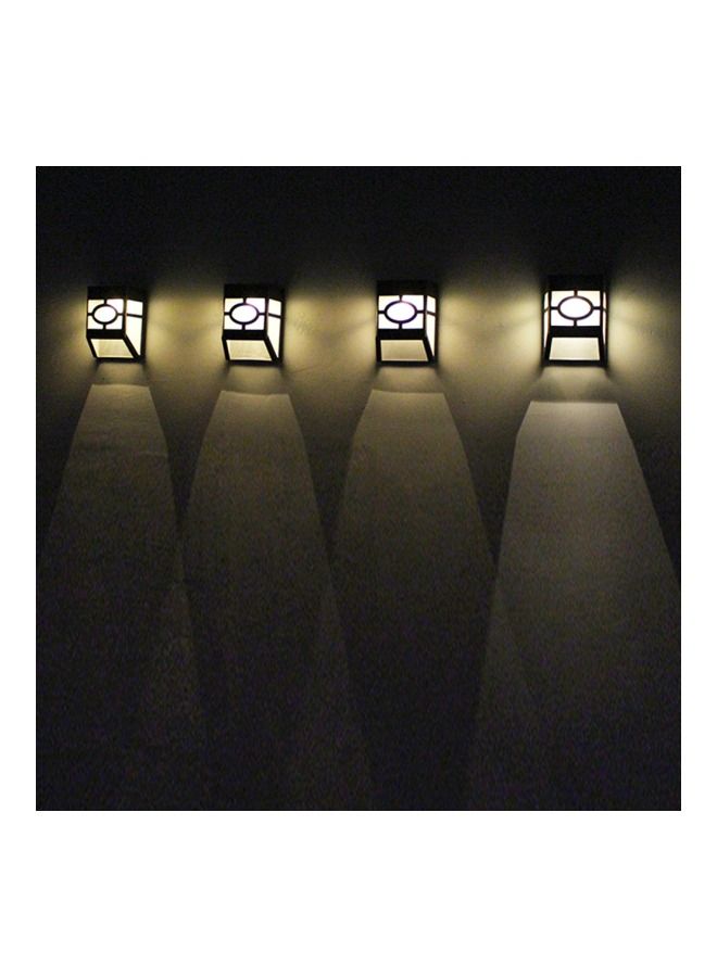 نيبمينينت ضوء سياج مضاد للماء يعمل بالطاقة الشمسية أسود / شفاف 8.9x5.2x11.5سم - Image 3