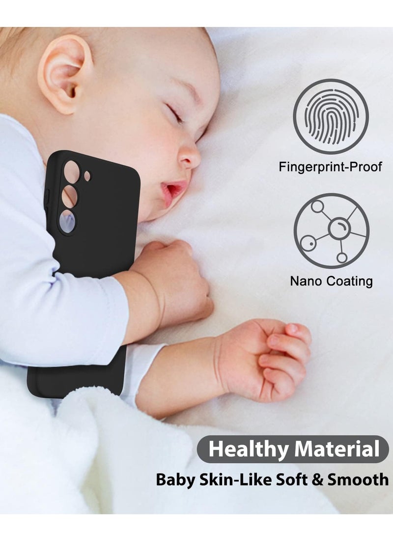 BORTONY Samsung Galaxy A35 Case Cover Flexible Soft Silicone Slim Fit Case for Galaxy A35 Anti Scratch with Inside Microfiber Lining Shockproof Protective Phone Case for Galaxy A35 Case 6.6 inch - Image 4