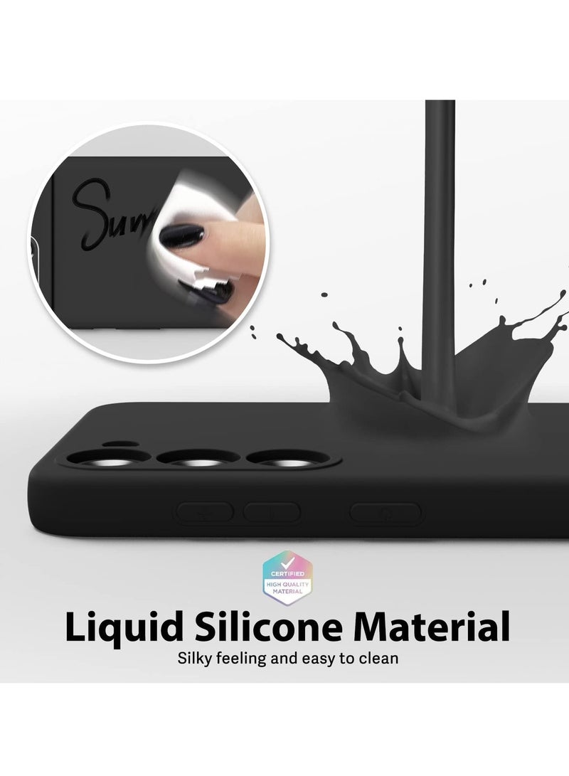 BORTONY Samsung Galaxy A35 Case Cover Flexible Soft Silicone Slim Fit Case for Galaxy A35 Anti Scratch with Inside Microfiber Lining Shockproof Protective Phone Case for Galaxy A35 Case 6.6 inch - Image 5