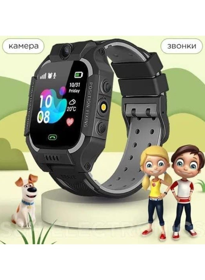Nabi Z7A Kids Smartphone Watch | Anti-lost Smartwatches with HD Touch Screen, Phone Call Text Messaging Watch for Boy Girl Birthday Gifts(Black) - Image 2