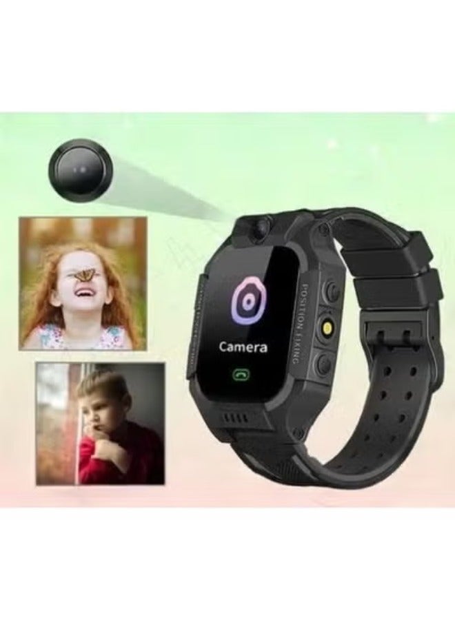 Nabi Z7A Kids Smartphone Watch | Anti-lost Smartwatches with HD Touch Screen, Phone Call Text Messaging Watch for Boy Girl Birthday Gifts(Black) - Image 4