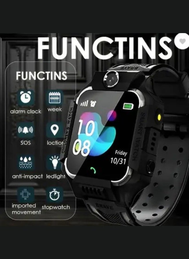 Nabi Z7A Kids Smartphone Watch | Anti-lost Smartwatches with HD Touch Screen, Phone Call Text Messaging Watch for Boy Girl Birthday Gifts(Black) - Image 5