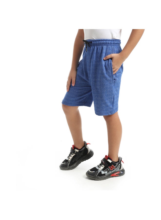 Andora A Stylish Trend With Sided Pockets Blue Short_Blue - Image 4